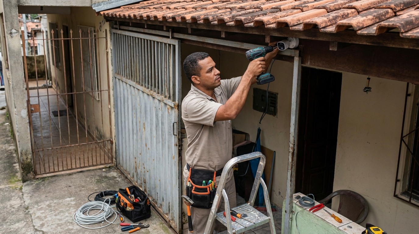 Instalacao de cameras de seguranca em Contagem‑MG