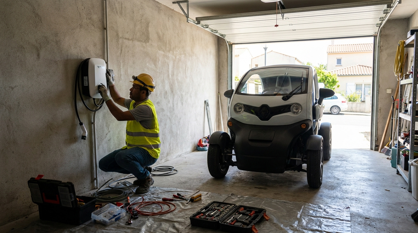Instalacao de carregador de carro eletrico profissional em Contagem‑MG