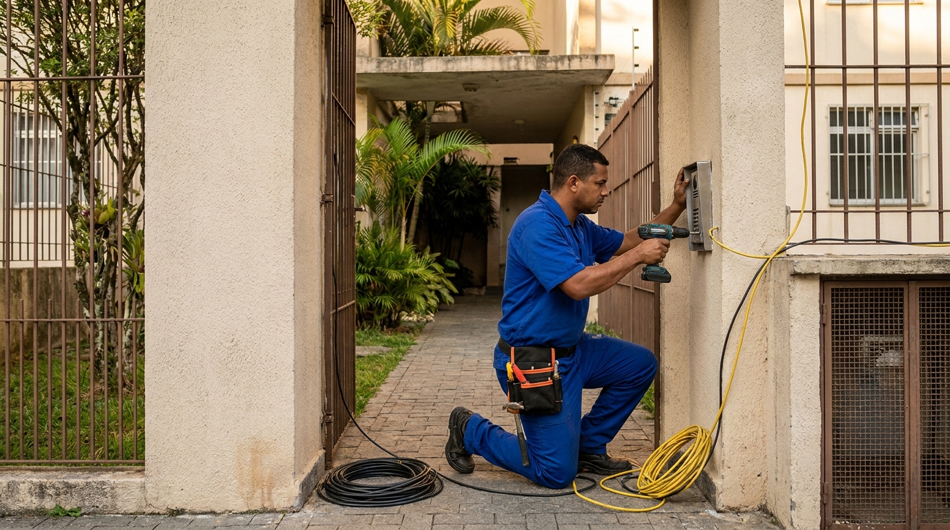 Instalacao de interfone profissional em Contagem‑MG